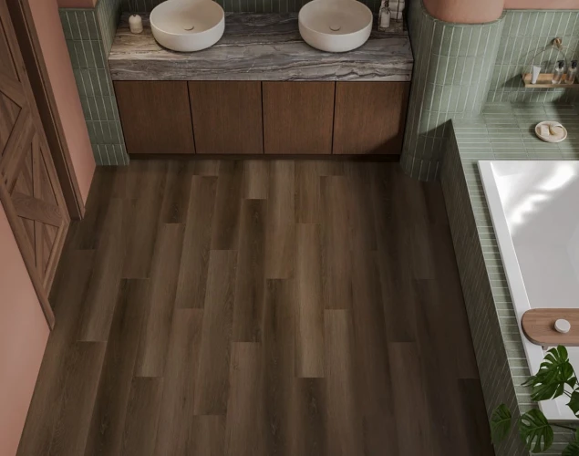 Кварц-виниловый ламинат Alpine Floor Титан 6 Eco 28-6 Обсидиан на Otdelka1.ru
