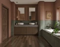 Кварц-виниловый ламинат Alpine Floor Титан 6 Eco 28-6 Обсидиан на Otdelka1.ru