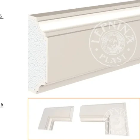 Фасадный молдинг LepninaPlast МВ-100/2 на otdelka1.ru