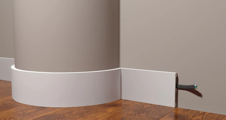 Плинтус полиуретановый Decor Dizayn DD709F на Otdelka1.ru