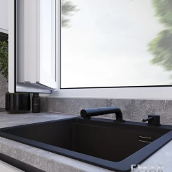 Смеситель EMAR ЕС-7027 PVD Black