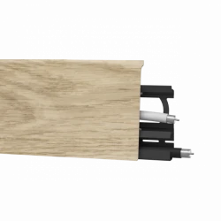 Плинтус пластиковый Arbiton Indo 49 Дуб Ливерпуль