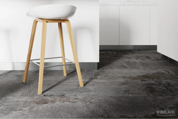 Виниловая плитка Винилам / Vinilam Ceramo 91908 Перуанский Камень на otdelka1.ru