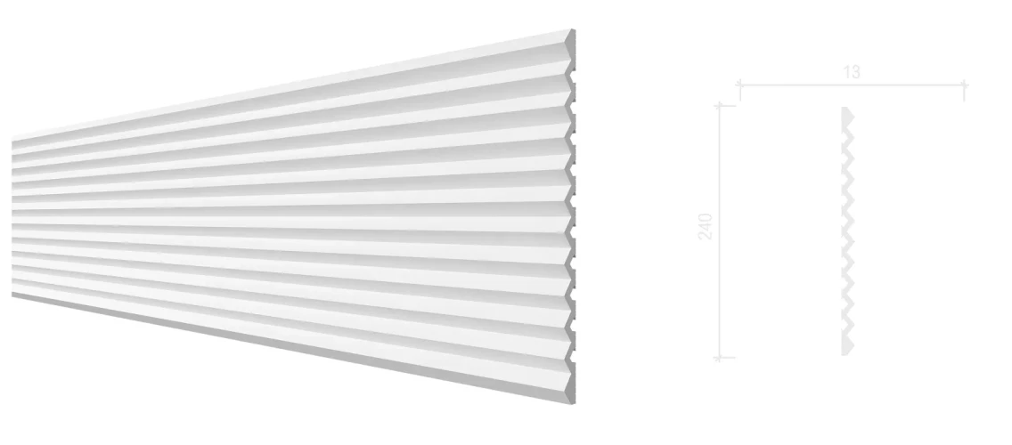 Стеновая панель 3D Decor Dizayn DD912 3м на otdelka1.ru