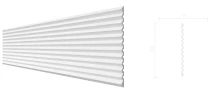 Стеновая панель 3D Decor Dizayn DD912 3м на otdelka1.ru