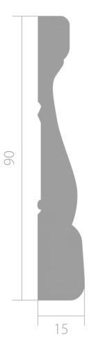 Наличник Ultrawood N 8513 (2440 х 90 х 15)