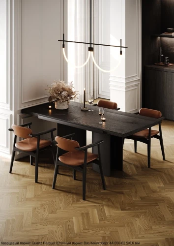 Кварцевый паркет Quartz Parquet Штучный паркет 5/06 мм 44-550-62 Вяз Кенигсберг на otdelka1.ru