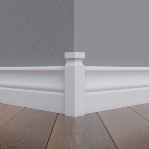 Соединительный элемент для плинтуса МДФ под покраску Madest Decor CD01 на otdelka1.ru