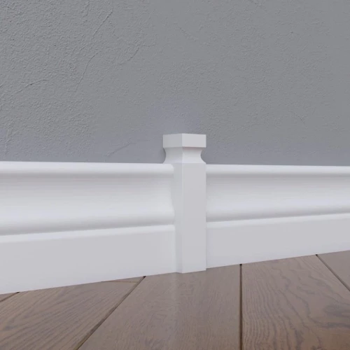 Соединительный элемент для плинтуса МДФ под покраску Madest Decor CD01 на otdelka1.ru