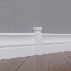 Соединительный элемент для плинтуса МДФ под покраску Madest Decor CD01