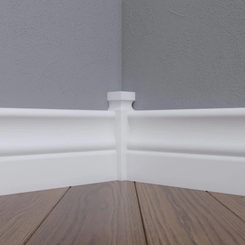 Соединительный элемент для плинтуса МДФ под покраску Madest Decor CD01 на otdelka1.ru