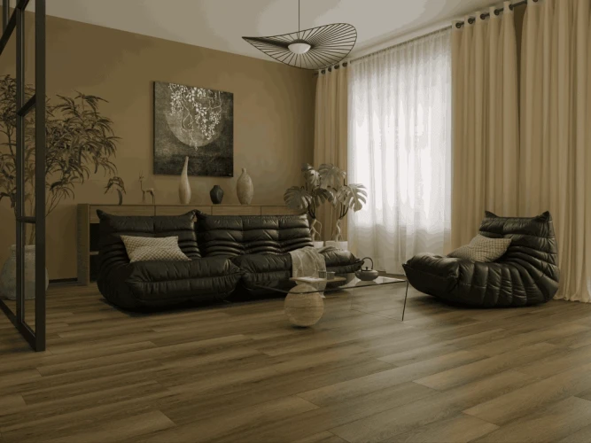 Кварц-виниловый ламинат Alpine Floor Титан 6 Eco 28-11 Корунд на Otdelka1.ru