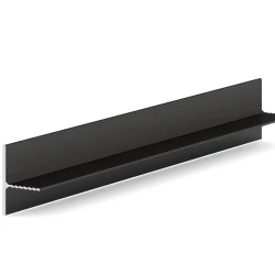 Теневой плинтус Laconistiq Reverse Черный Муар