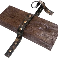 Ремень-имитация полосы кованного металла Уникс Т Бронза