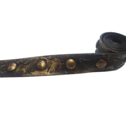 Ремень-имитация полосы кованного металла Уникс Т Бронза
