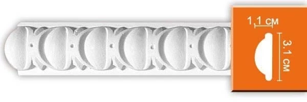 Молдинг гибкий Decomaster 98885F на otdelka1.ru