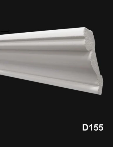 Плинтус потолочный Decomaster D155 на otdelka1.ru