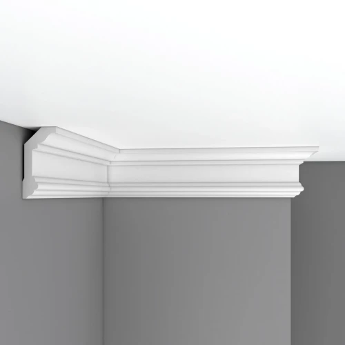 Потолочный плинтус Decomaster 96321F гибкий на otdelka1.ru