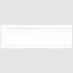 Плинтус Cosca потолочный 60 Белый мат T60(2)/W27
