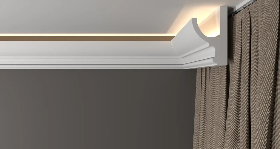 Молдинг Decor Dizayn с подсветкой DD507 на otdelka1.ru