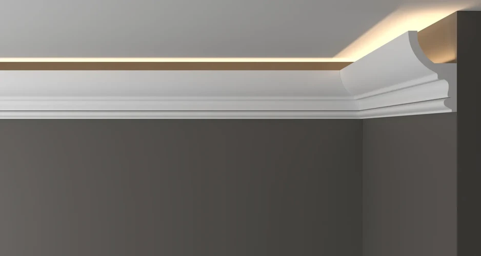 Молдинг Decor Dizayn с подсветкой DD507 на otdelka1.ru