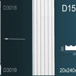 Пилястра Перфект D1502