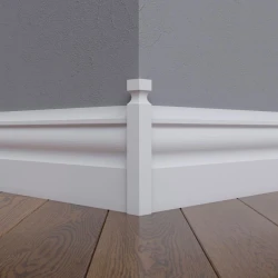 Соединительный элемент для плинтуса МДФ под покраску Madest Decor CD02