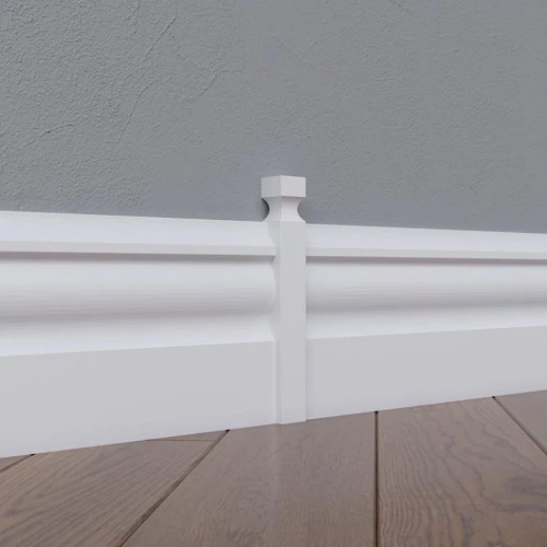 Соединительный элемент для плинтуса МДФ под покраску Madest Decor CD02 на otdelka1.ru