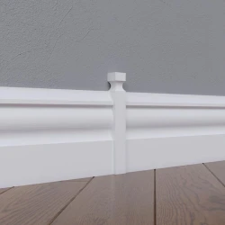 Соединительный элемент для плинтуса МДФ под покраску Madest Decor CD02