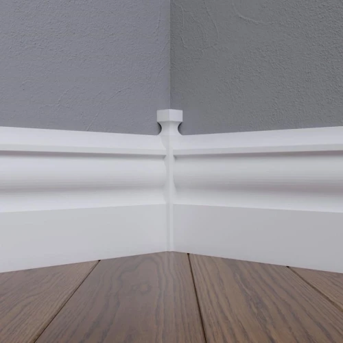 Соединительный элемент для плинтуса МДФ под покраску Madest Decor CD02 на otdelka1.ru