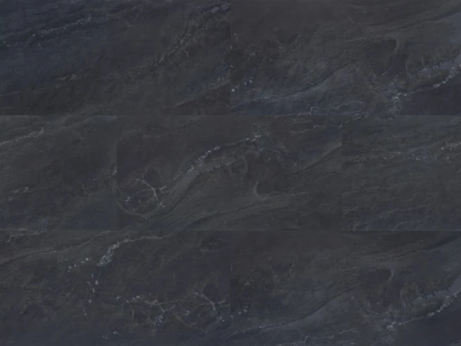 Виниловая плитка Винилам / Vinilam Ceramo 91910 Неаполитанский Черный на otdelka1.ru