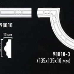 Угол декоративный Decomaster 98010-3