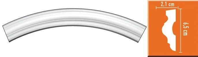 Радиус 1/4 Decomaster 897022-90 на otdelka1.ru