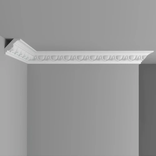 Плинтус потолочный Decomaster D155A на otdelka1.ru