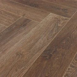 Виниловый Ламинат SPC Cronafloor Елочка / Herringbone H-001 Дуб Тулуза