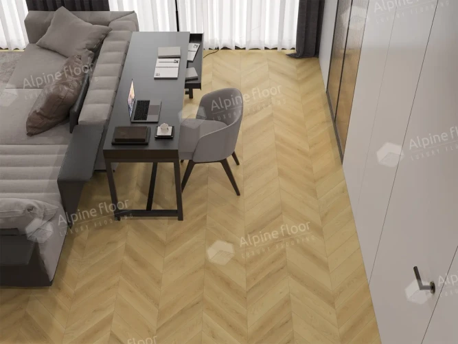 Ламинат Alpine Floor Chevron ART LF109-03 Дуб Пиренеи на otdelka1.ru