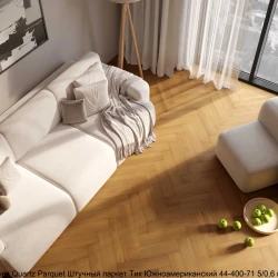 Кварцевый паркет Quartz Parquet Штучный паркет 5/06 мм 44-400-71 Тик Южноамериканский