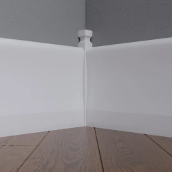 Соединительный элемент для плинтуса МДФ под покраску Madest Decor CD03