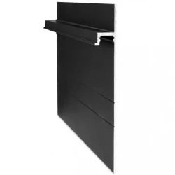Скрытый плинтус / Теневой профиль Ликорн Чёрный С-04.2.3