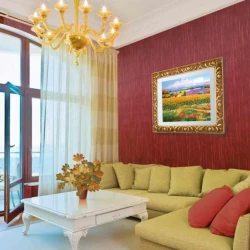 Натуральные обои Cosca Папирус Бордо 0.91 x 5.5 м