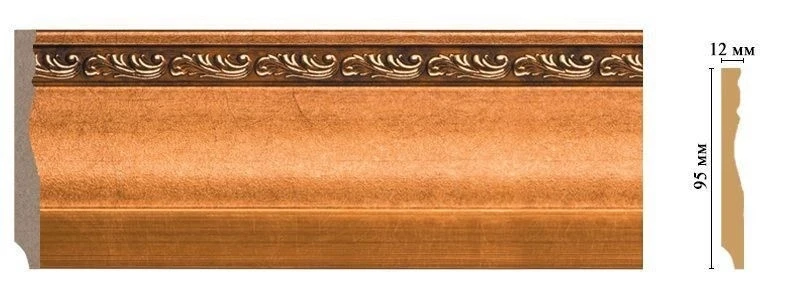 Плинтус напольный Decomaster 153-1223 на Otdelka1.ru