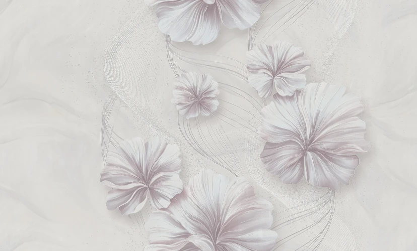 Обои МОФ Malex design Эмили 4362-8 жемчуг на otdelka1.ru