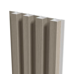 Стеновая панель Artiva WPC Дуб светло-серый 168x24x2700