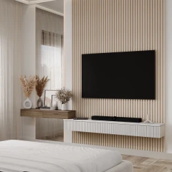 Стеновая панель Artiva WPC Дуб светло-серый 168x24x2700