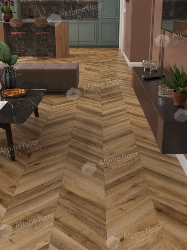 Ламинат Alpine Floor Chevron ART LF109-04 Дуб Эльбрус на otdelka1.ru