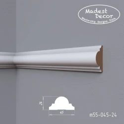 Молдинг МДФ под покраску Madest Decor M55-045-24