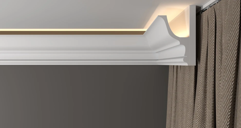Молдинг Decor Dizayn с подсветкой DD509 на otdelka1.ru