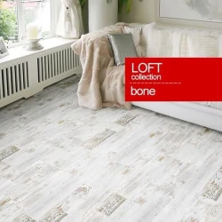 Замковая напольная пробка Коркстайл / Corkstyle Loft Bone