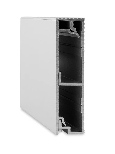 Скрытый плинтус с кабель-каналом и крышкой Ликорн С-07.3.2 на otdelka1.ru