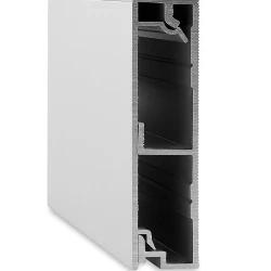 Скрытый плинтус с кабель-каналом и крышкой Ликорн С-07.3.2